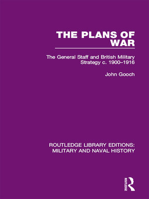 cover image of The Plans of War